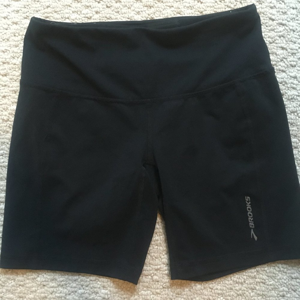 Brooks Running Spandex Bike Shorts w/Pockets